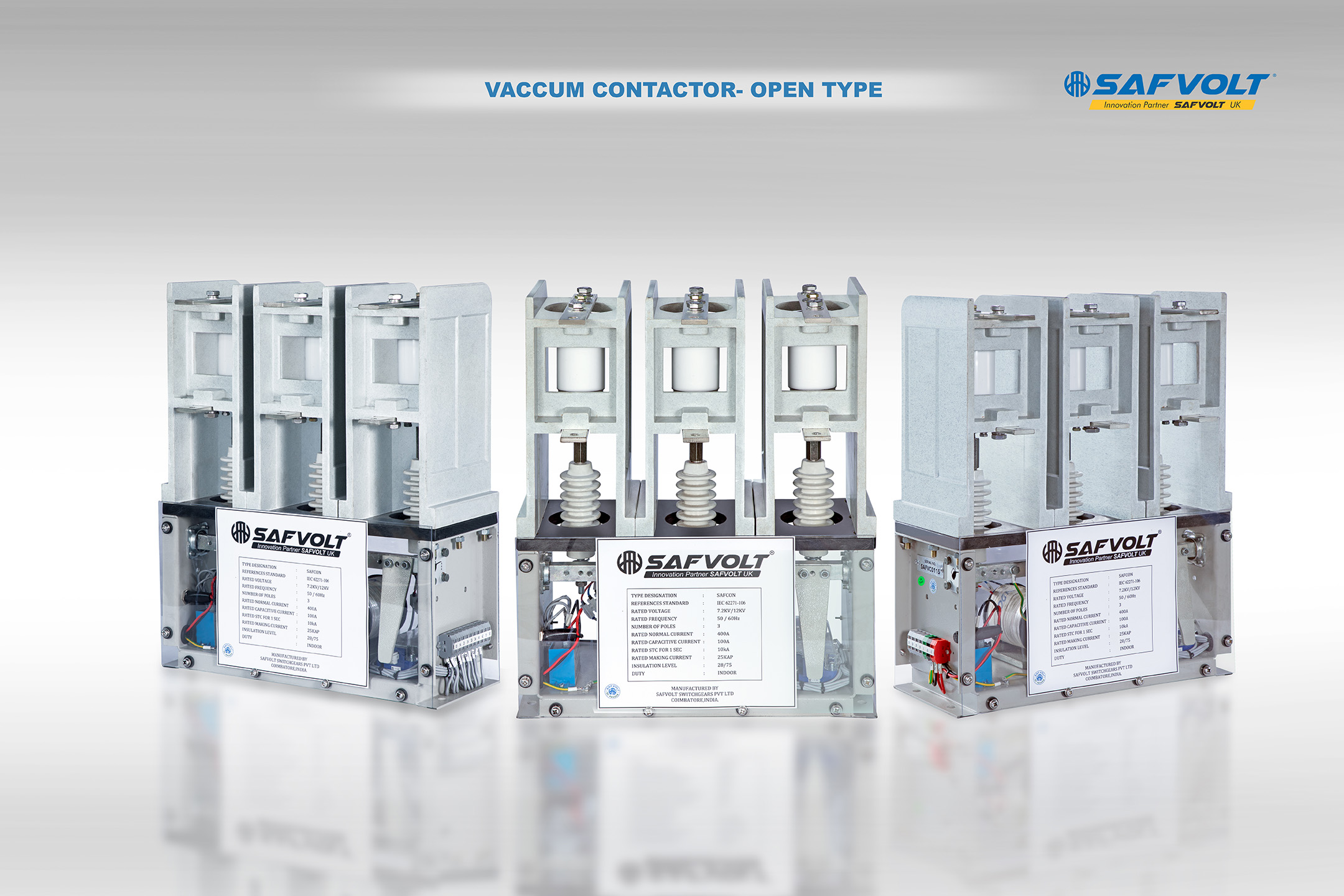 VACUUM CONTACTOR SAFVOLT